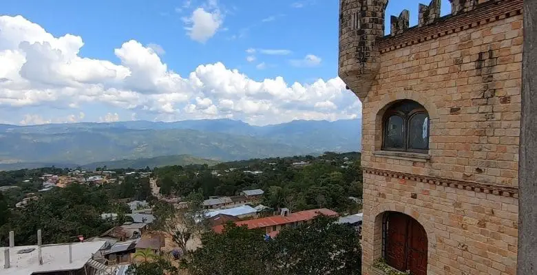 vista panoramica desde castillo de lamas