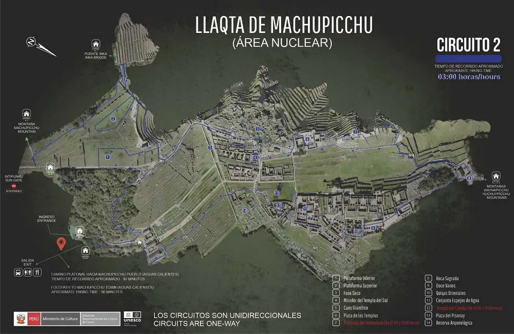 Circuito 2 Machu Picchu